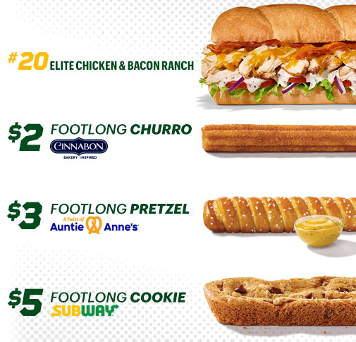 Subway Menu With Prices Open Now: Discover Deals